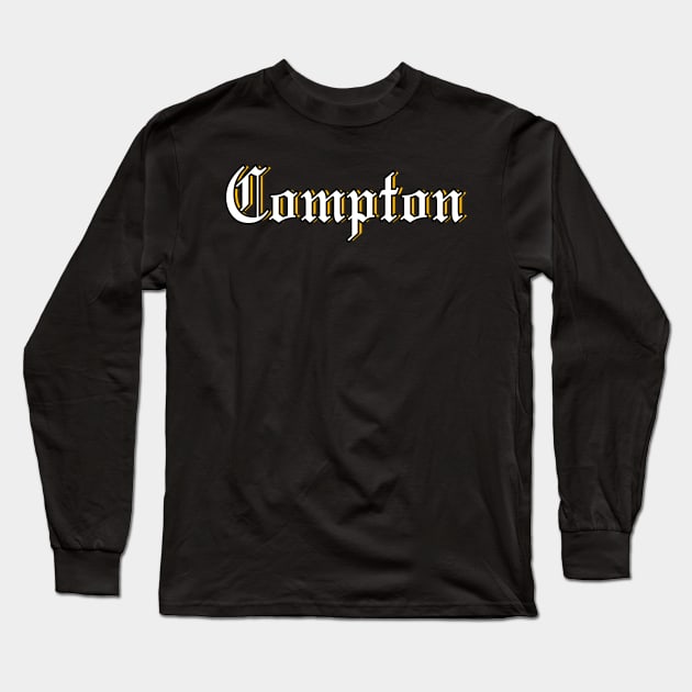 Compton Long Sleeve T-Shirt by lounesartdessin